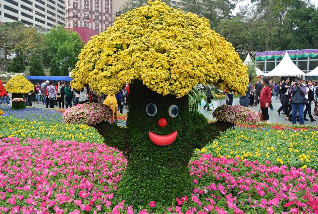 園林綠化設計中花卉植物造景