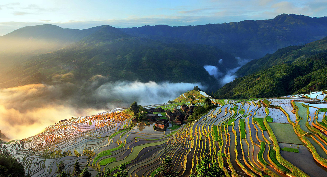 鄉(xiāng)村旅游景觀設計圖片